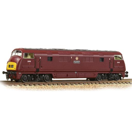 371-600B CLASS 42 WARSHIP D809 CHAMPION BR MAROON SMALL YELLOW PANELS (6 DCC)