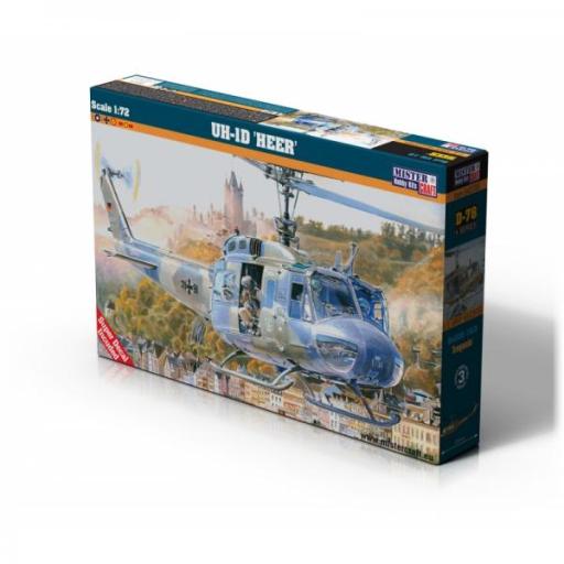 MCD-79 UH-1D HEER HUEY HELICOPTER 1:72 MISTER HOBBY