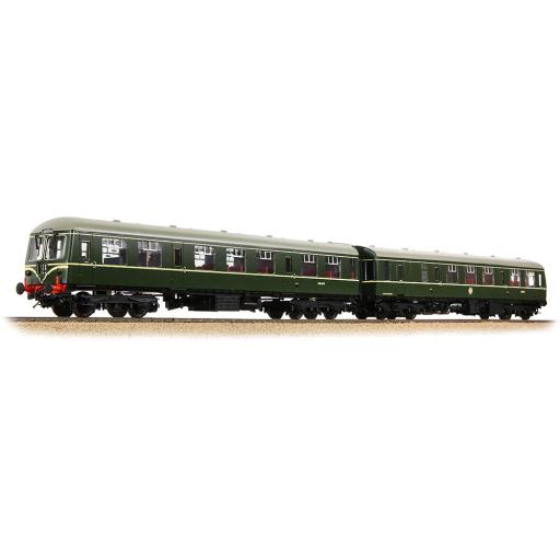 31-326B CLASS 105 2-CAR DMU BR GREEN SPEEN WHISKERS (8 DCC)