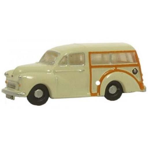 NMMT001 ALMOND GREEN MORRIS TRAVELLER N GAUGE OXFORD