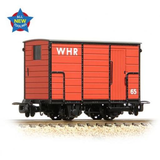 393-102 RNAD ENCLOSED-END BRAKE VAN WHR RED