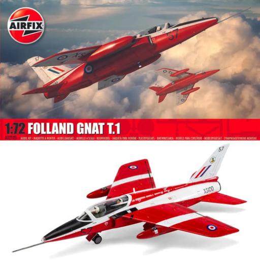 A02105 FOLLAND GNAT T.1 AIRFIX 1/72