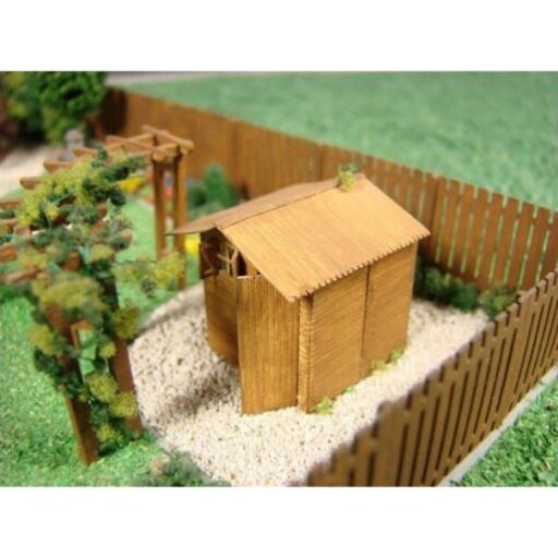 RMHO:005 GARDEN SHED 1:87 RAILWAY MINIATURES