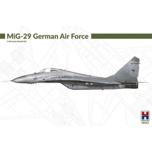 48022 MIG-29 GERMAN AIR FORCE 1:48 HOBBY 2000