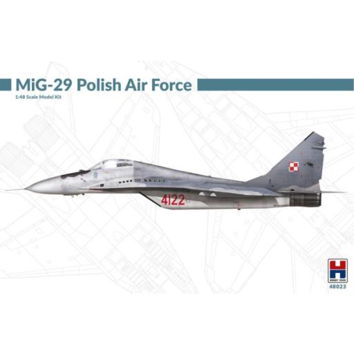 48023 MIG-29 POLISH AIR FORCE 1:48 HOBBY 2000