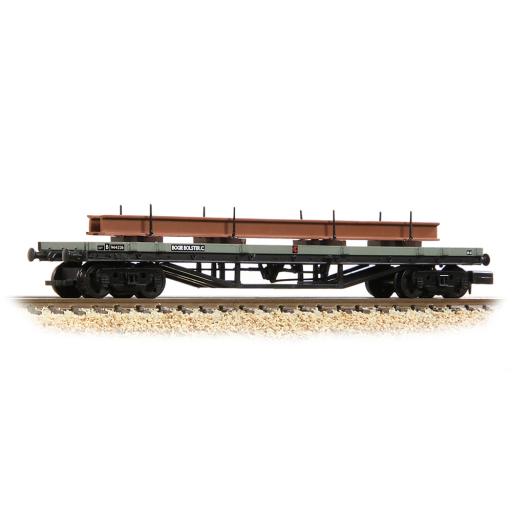 373-926F 30 TON BOGIE BOLSTER WAGON BR GREY WITH LOAD GRAHAM FARISH