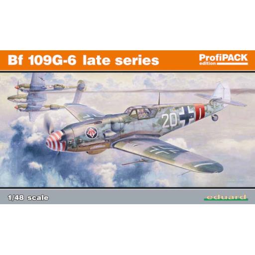 82111 MESSERSCHMITT BF-109 G-6 LATE 1:48 EDUARD PROFI PACK