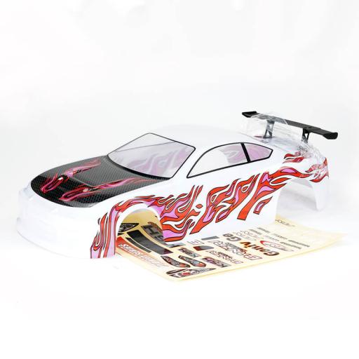 FTX6596W BANZAI WHITE PRE-PAINTED BODYSHELL