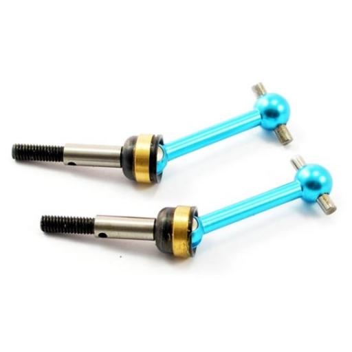FTTA016B TAMIYA TT02 METAL CVD DRIVESHAFTS PAIR FASTRAXX