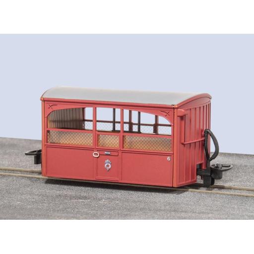 GR-563 FR BUG BOX ZOO CAR 1970s/80s RED LIVERY COACH