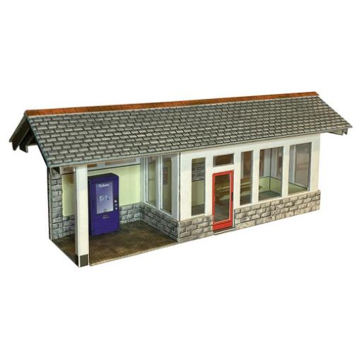 PO323 MODERN DAY PLATFORM SHELTER (OO/HO GAUGE) METCALFE