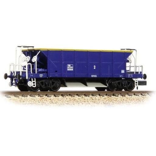 377-005 BR YGB SEACOW BOGIE HOPPER WAGON MAINLINE BLUE