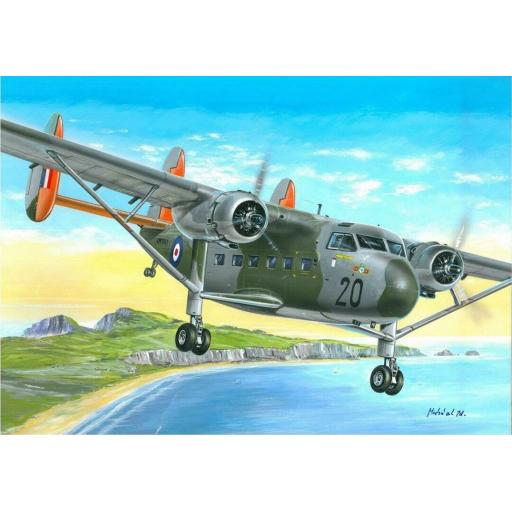 72136 VALOM SCOTTISH AVIATION TWIN PIONEER CC MK1 RAF 1:72