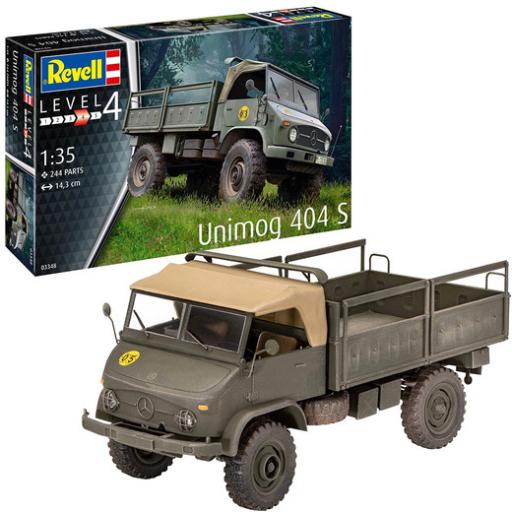 03348 UNIMOG 404S 1:35 REVELL