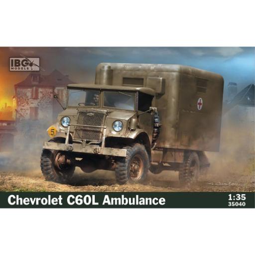 35040 IBG CHEVROLET C60L AMBULANCE 1:35