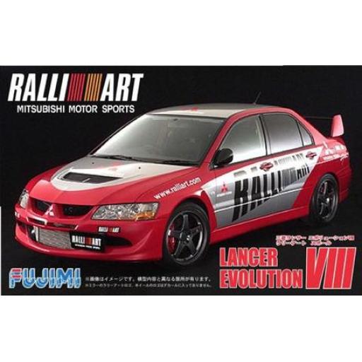 038179 MITSUBISHI LANCER EVOLUTION VIII 1:24 FUJIMI