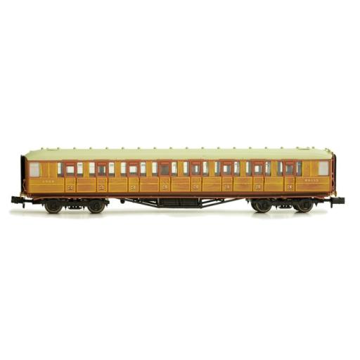 2P-011-013 GRESLEY LNER TEAK 3RD 61628 COACH