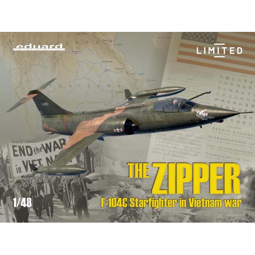 11169 THE ZIPPER F-104C STARFIGHTER VIETNAM WAR 1:48 EDUARD