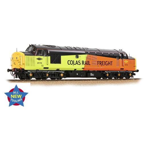 35-310 CLASS 37/0 37175 COLAS RAILFREIGHT (PLUX 22 DCC)