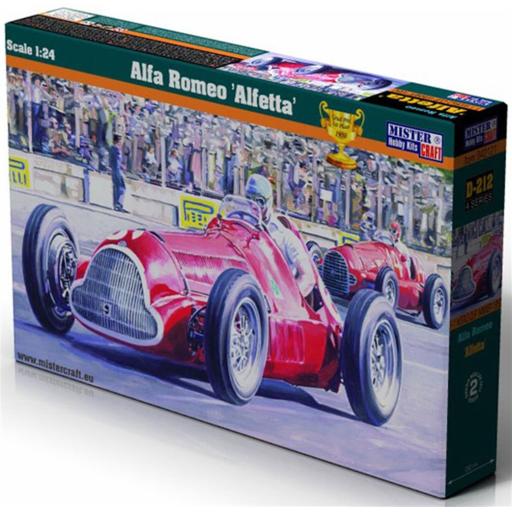 042226 ALFA ROMEO ALFETTA F1 1950 WINNER 1:24 MISTER HOBBY