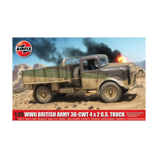 A1380 WW2 BRITISH ARMY 30-CWT 4x2 G.S TRUCK 1:35 AIRFIX