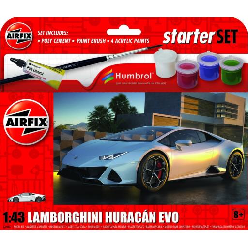 A55007 LAMBORGHINI HURACAN 1:43 AIRFIX STARTER SET