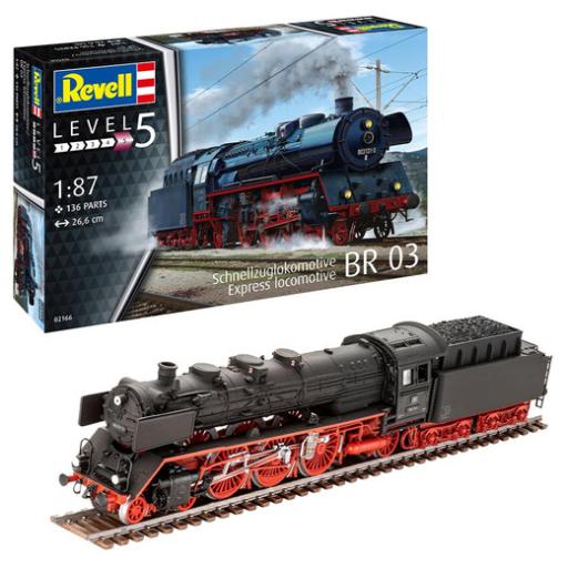 02166 BR 03 EXPRESS LOCO SCHNELLZUGLOKOMOTIVE 1:87 REVELL
