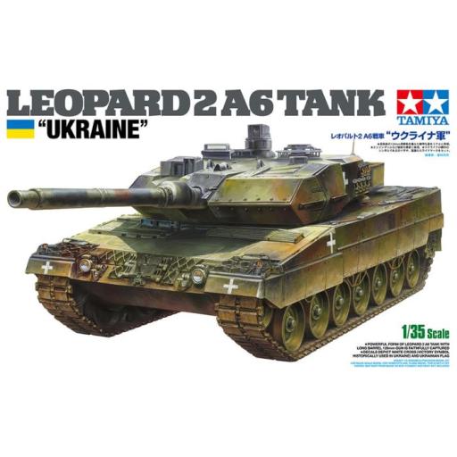 25207 LEOPARD 2 A6 UKRAINE 1:35 TAMIYA