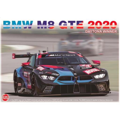 24036 BMW M8 GTE 2020 DAYTONA WINNER 1:24 NUNU