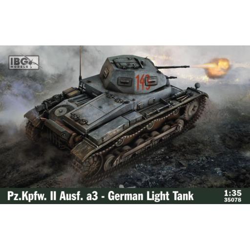 35078 IBG PZKPFW II AUSF A3 GERMAN LIGHT TANK 1:35