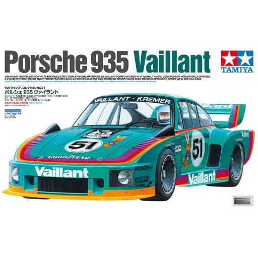 20071 PORSCHE 935 VAILLANT 1:20 TAMIYA