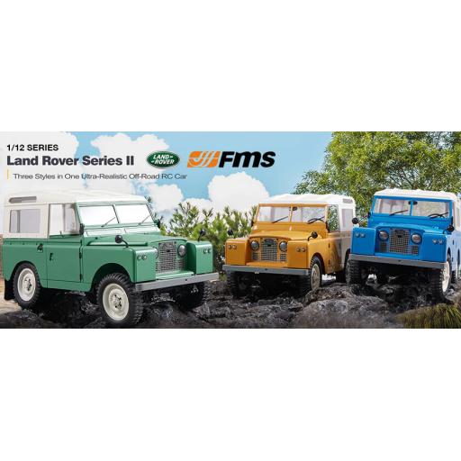 FMS LAND ROVER SERIES 2 1:12 RTR CRAWLER FMS11202RTR