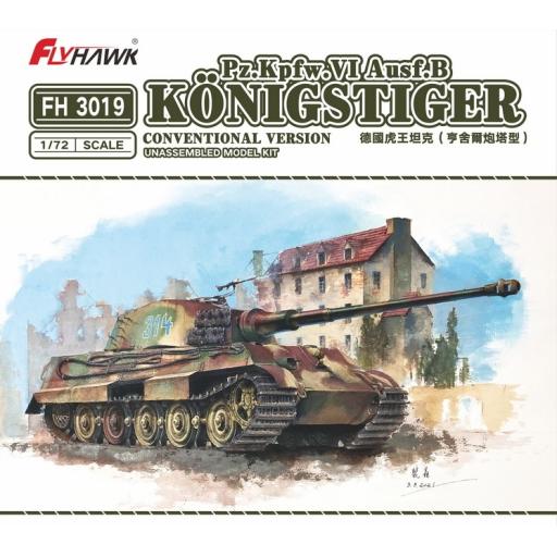 3019 PZ.KPFW VI AUSF.B KONIGSTIGER 1:72 FLYHAWK