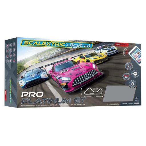 C1436 SCALEXTRIC ARC PRO- PRO PLATINUM GT DIGITAL SET