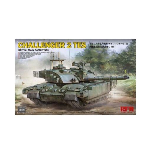 5039 BRITISH CHALLENGER 2 MAIN BATTLE TANK 1:35 RFM