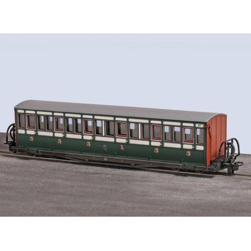 GR-601B FR SHORT BOWSIDER BOGIE COACH E/PRESS No.18