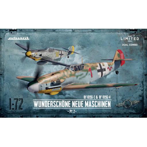 2143 BF-109G EDUARD 1:72 WUNDERSCHONE NEUE MASHINEN DUAL COMBO