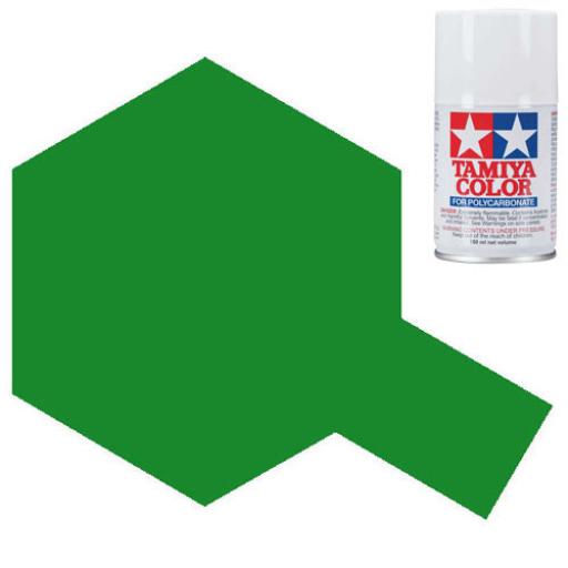 PS-17 METALLIC GREEN POLYCARBONATE SPRAY 100ml TAMIYA