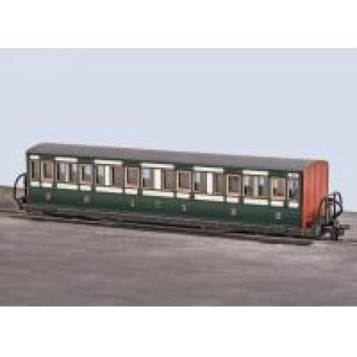 GR-621B FR LONG BOWSIDER BOGIE COACH EARLY PRESS No.20