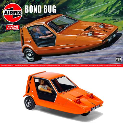 A02413V BOND BUG 1:32 AIRFIX VINTAGE