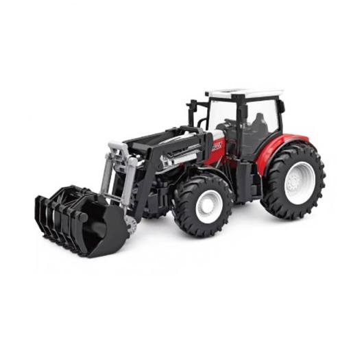 KORODY TRACTOR W/FRONT SHOVEL & LOADING ARM 1:24 K-6631