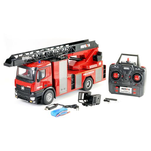 FIRE TRUCK WITH LADDER & HOSE RTR HUINA 1/14 CY1561