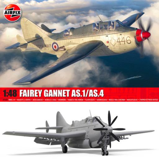 A11007 FAIREY GANNET AS.1/AS.4 1:48 AIRFIX