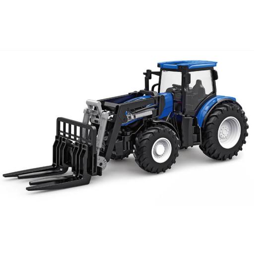 KORODY TRACTOR W/ FORKLIFT ARM 1:24 K-6633