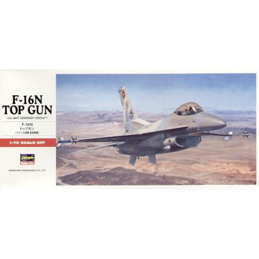 00342 F-16N TOP GUN 1:72 HASEGAWA C12