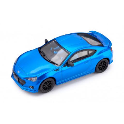 CT01 BLUE SUBARU BRZ POLICAR BUDGET SCALEXTRIC CARS