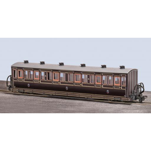 GR-620B FR LONG BOWSIDER BOGIE COACH VICTORIAN LIVERY No.20