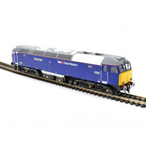 GM4240601 HELJAN CLASS 57 FIRST GREAT WESTERN BLUE 57602 RESTORMEL CASTLE (DCC READY)