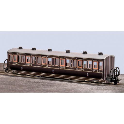 GR-600B FR SHORT BOWSIDER BOGIE COACH VICTORIAN LIVERY No.18