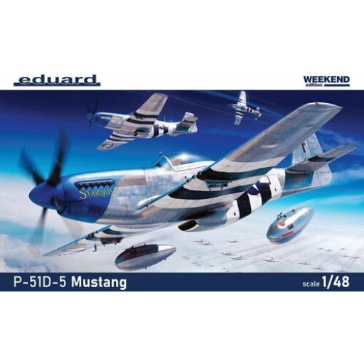 84172 P-51D-5 MUSTANG 1:48 EDUARD WEEKEND EDITION